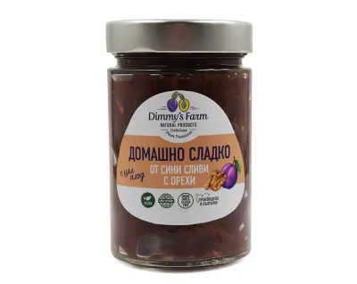 ДОМАШНО СЛАДКО ОТ СИНИ СЛИВИ С ОРЕХИ