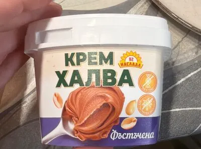 Крем халва фъстъчена