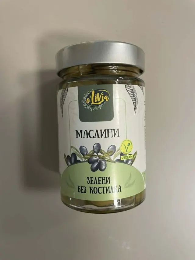Маслини Оливия 140гр