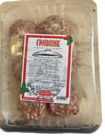 Замразени телешки кюфтета