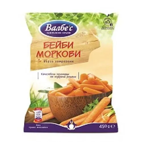 Замразени моркови